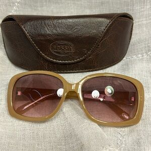Fossil sunglasses with case